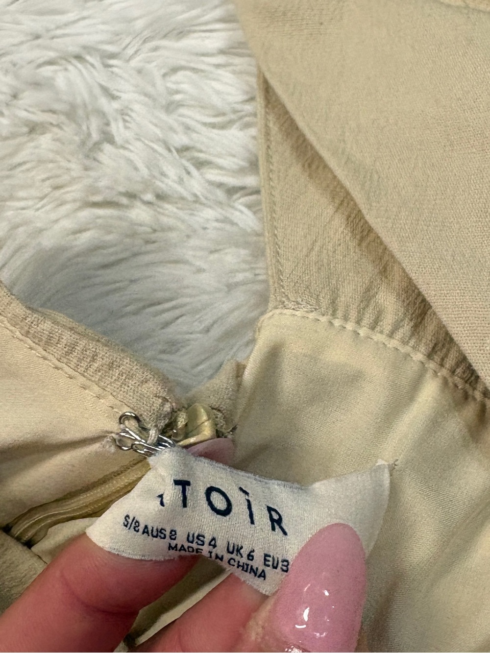 Revolve ATOIR Never Really Over Bodysuit One Shoulder in Taupe Bodysuit - Picture 4 of 5
